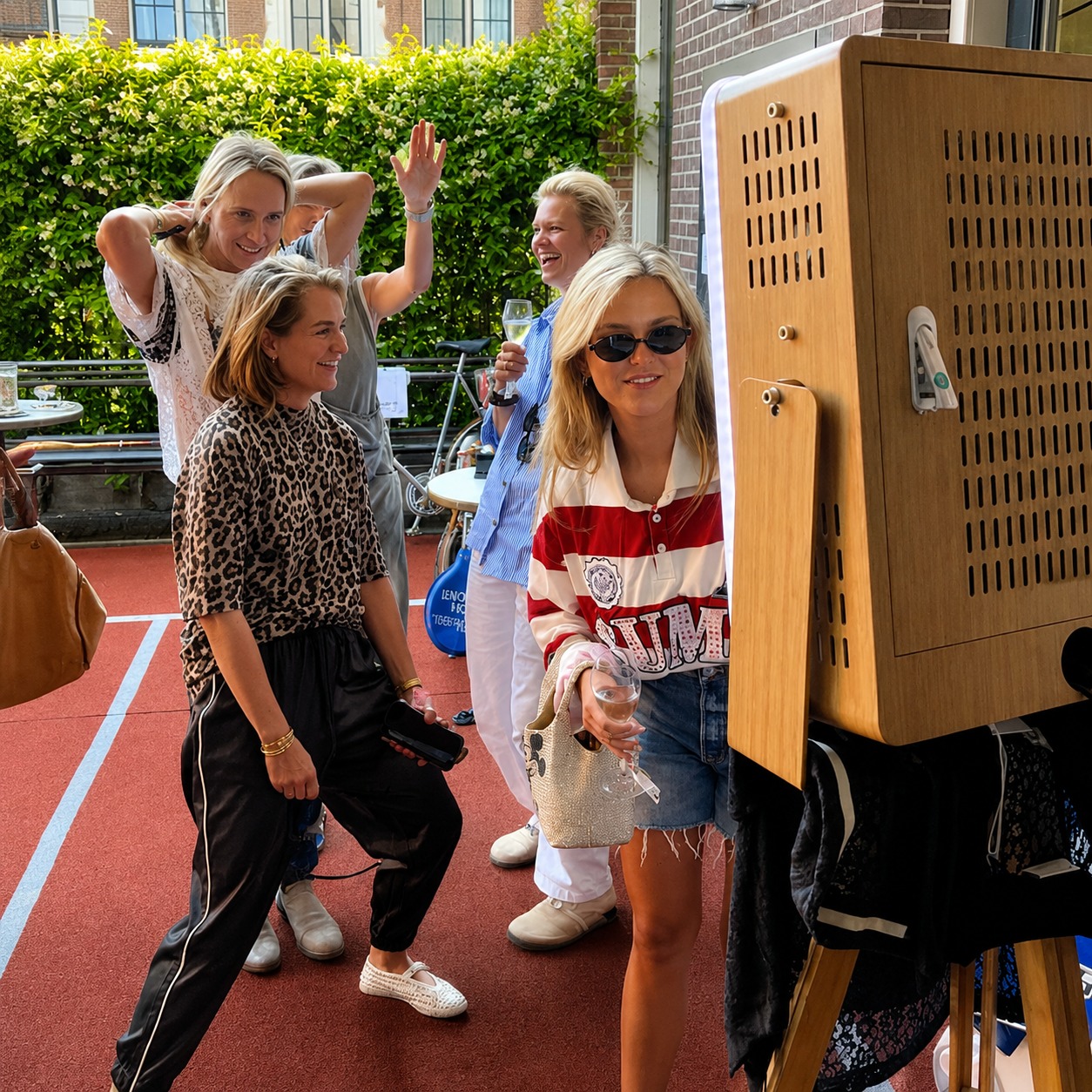 Photobooth event met vrienden