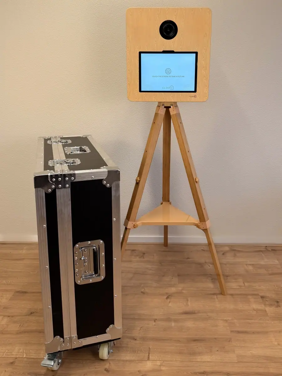 Houten Photobooth huren
